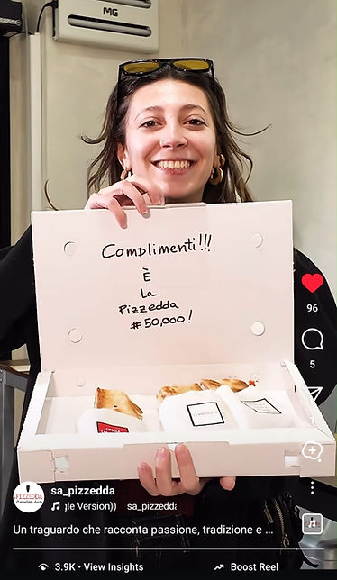 Foto dal profilo Instagram @sa_pizzedda